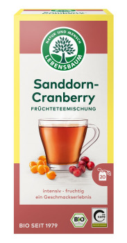 Sanddorn-Cranberry Tee bio